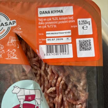 Migros Sanal Market'ten Bozuk Ve Süresi Dolmuş Kıyma Şikayeti