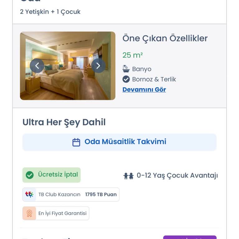 Erken Rezervasyon Fiyat Farkı İçin İade Talebi
