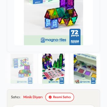 Minikdiyari.com Orijinal Olmayan Manyetik Blok Seti Ve Şüpheli IBAN Ödemesi