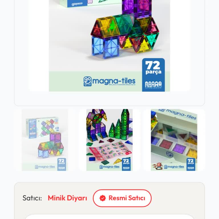 Minikdiyari.com Orijinal Olmayan Manyetik Blok Seti Ve Şüpheli IBAN Ödemesi