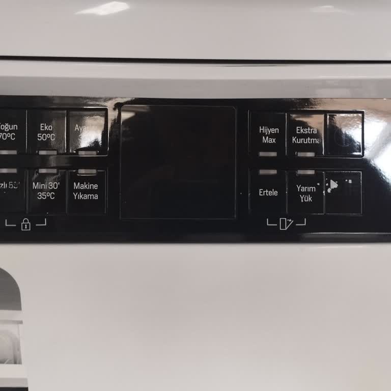 Arçelik Bulaşık Makinesinde Tuş Simgeleri Hızla Siliniyor