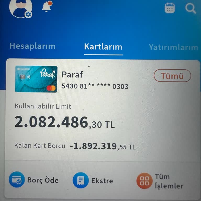 Halkbank Kredi Kartında Görülen 2 Milyonluk Fazla Bakiye Ve Aktarım Sorunu