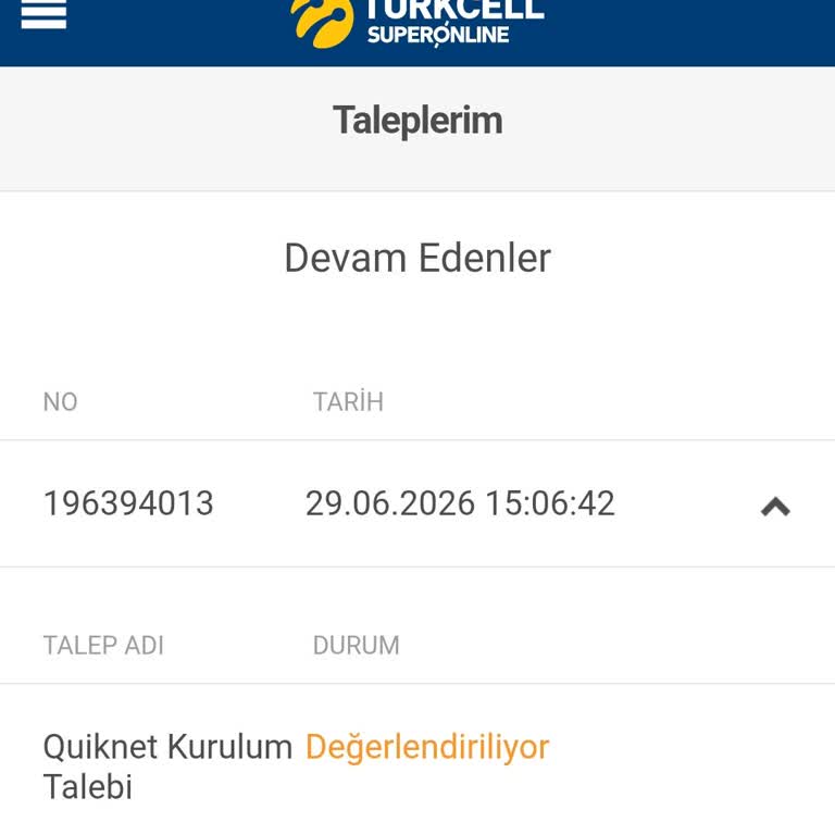Superonline İnternet Nakil İşleminin 7 Günlük Gecikmesi Hakkında Şikayet