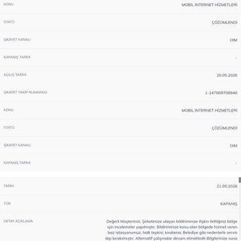 Türk Telekom Çekim Sorunu Nedeniyle Haksız Cayma Bedeli 2.551 TL İptali Talebi