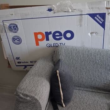 Kırık OLED TV Teslim Edildi, Yardım Yok