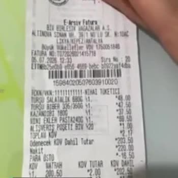 BİM Bugün Aldığım Kazandibinden Kurt Çıktı