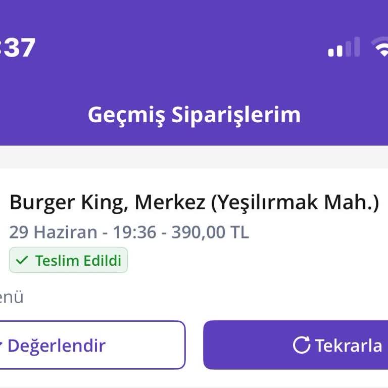 Kredi Kartımdan Çift Çekim Ve Getir'den Cevapsız İade Talebi
