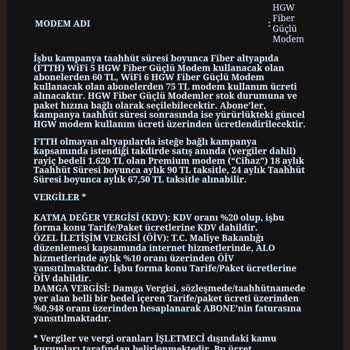 Türk Telekom'dan Kampanya Şartlarına Aykırı Fatura