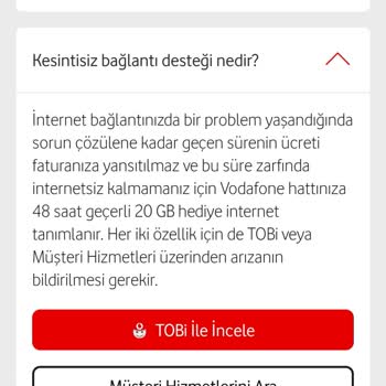 Vodafone Net İnternet Kesintisi Ve Destek Sağlanmaması Nedeniyle Abonelik Feshi Talebi