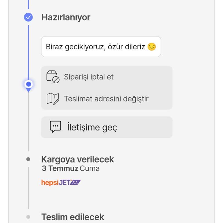 Hepsiburada Buzdolabı Siparişinde Teslimat Gecikmesi Ve İletişimsizlik
