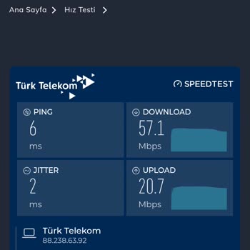 Türk Telekom 100 Mbps İnternette Sürekli Kopma Ve Hız Düşüşü