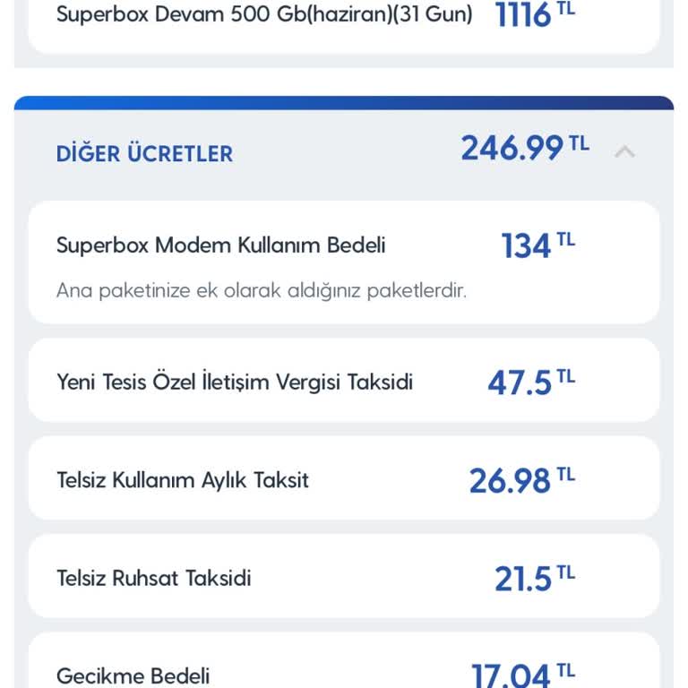 Modem Teslim Edildi, İptal İşlemi Gerçekleşmedi Ve Kullanılmayan Hizmet İçin Fatura Kesildi