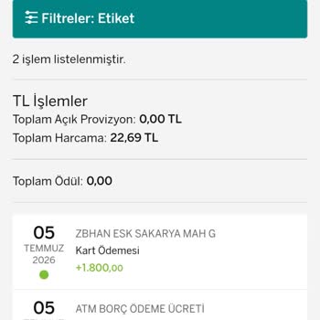 Garanti BBVA Kredi Kartı Ödemelerinin ATM'den Yansımaması Ve Eksi Limit Sorunu