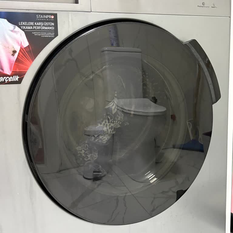 Yeni Arçelik Çamaşır Makinesinin Inox Yüzeyindeki Çıkarılamayan İzler