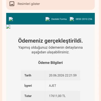 Ajet Havayolları'ndan Provizyonda Kalan 17.611 TL Bilet Ücreti Ödenmedi