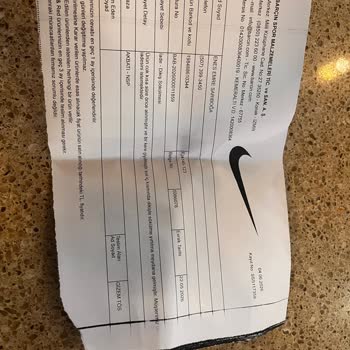 Ayıplı Nike Ayakkabı İçin İade Talebi Ve Mağaza İhmali