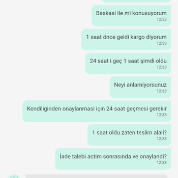 Kusurlu Sticker Ve Anlaşılmaz Otomatik Onay Reddi