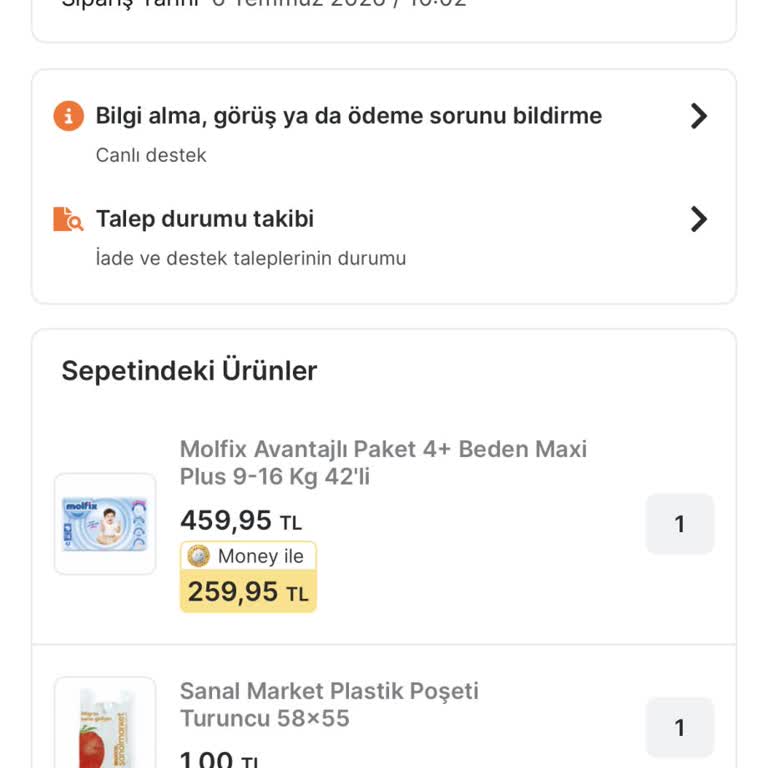 Hızlı Teslimat Gecikti, Telafi Talep Ediyorum