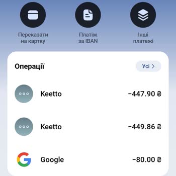 Keetto Dubai дважды списал деньги с карты Monobank без моего согласия