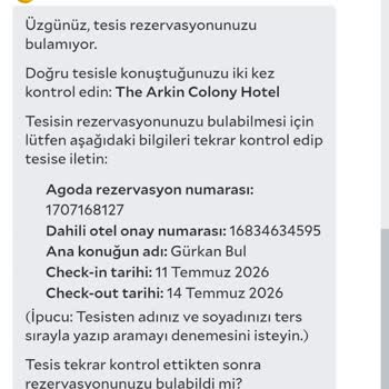 30 Bin TL Ödemeli Rezervasyon Otelde Bulunamadı