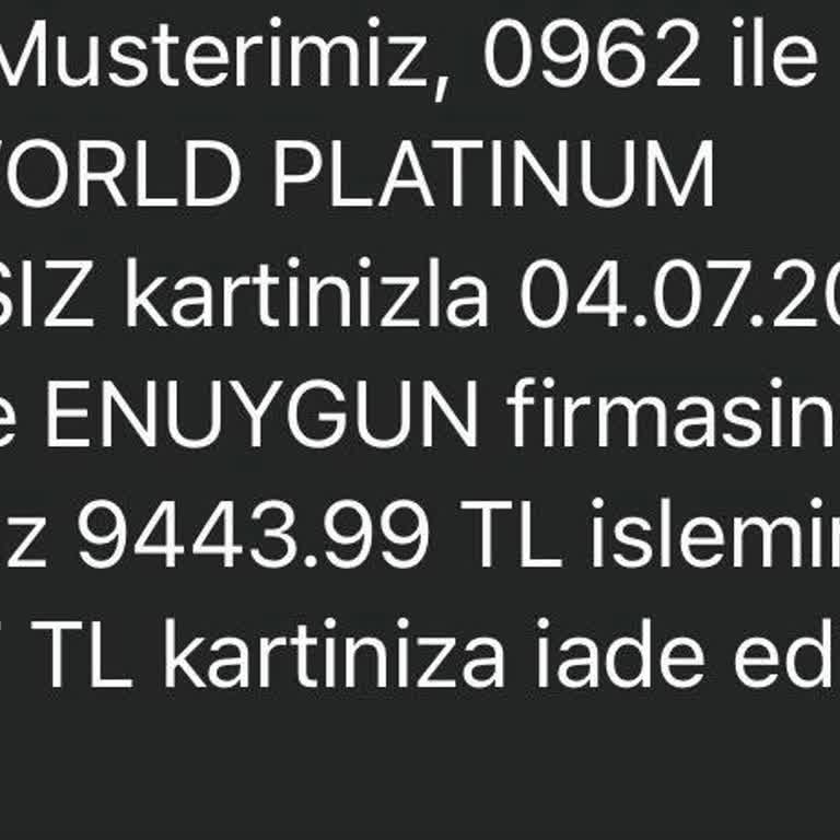 Enuygun'da Yüksek İptal Kesintisi Ve Yanıtsız Şikayet