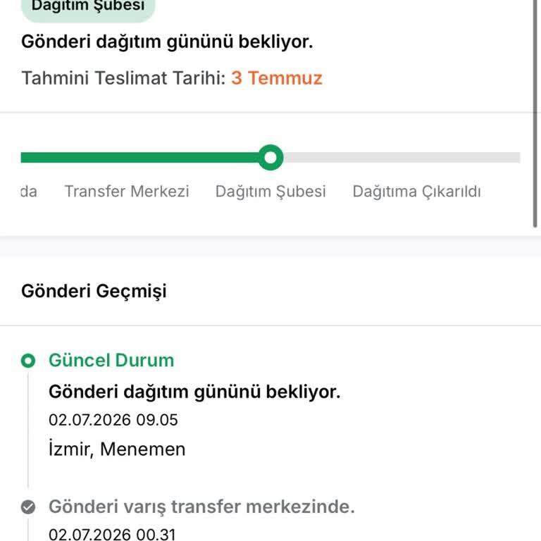 Menemen PTT Şubesinde Kargonun Dağıtıma Çıkarılmaması Ve Tekrarlayan Mağduriyet
