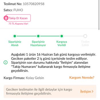 Kayıp Kargo Ve Yetersiz İletişim Nedeniyle Doğum Günü Üzerinde Mağduriyet