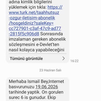 Kurulum Gecikmesi Ve Abonelik İptali İçin Acil Talep