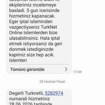 Kurulum Gecikmesi Ve Abonelik İptali İçin Acil Talep