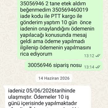İade Ödemesinin Gecikmesi Ve Müşteri Hizmetlerinin Cevapsızlığı