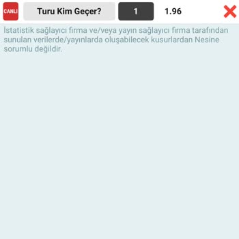 Canlı Bahiste Tek Taraflı İptal Ve Kazancımın Ödenmemesi
