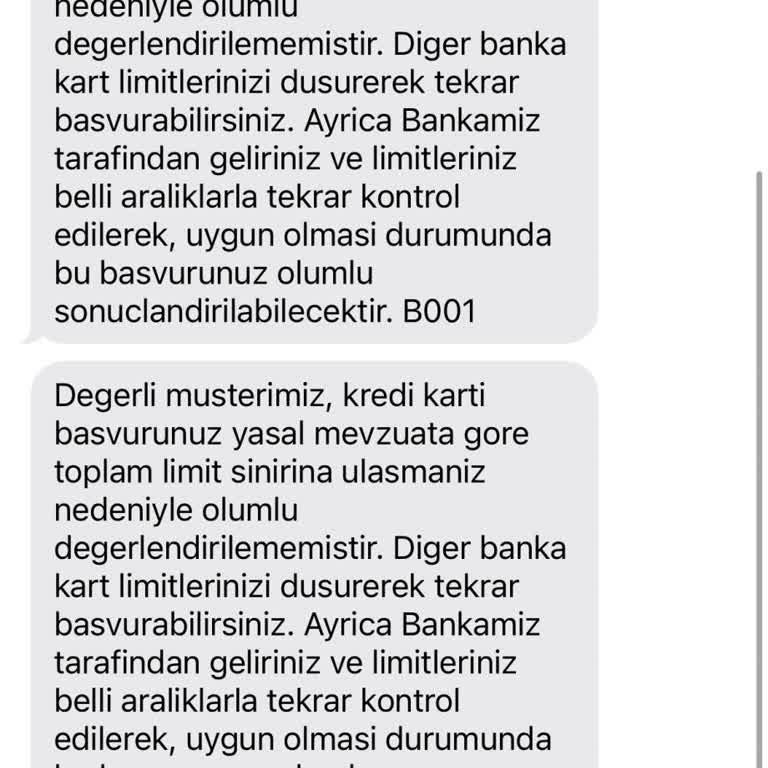 VakıfBank Kredi Kartı Başvurumun Haksız Reddi
