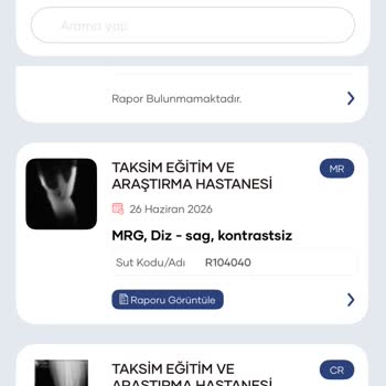 MR Görüntüleri Görülmeden Sert Muayene Ve Ücret İadesi Talebi