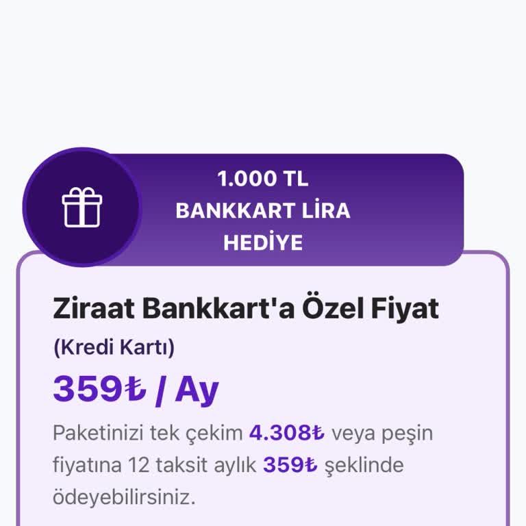Kampanya Şartlarıyla Uyuşmayan Kutulu Digiturk Seçeneği Eksikliği