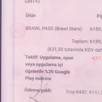 Google Play'den İzinsiz Çekilen 700 TL Ödeme Ve Kart Güvenliği Sorunu