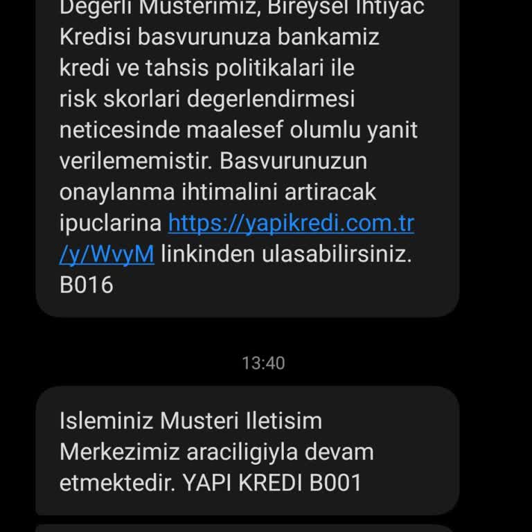 Kredi Kartı Limitimin Açıklamasız Düşürülmesi Ve Geri Yüklenmesi Talebi