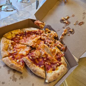 Pizza Dikey Paketlendi, Malzemeler Kaydı Ve İade Talebi