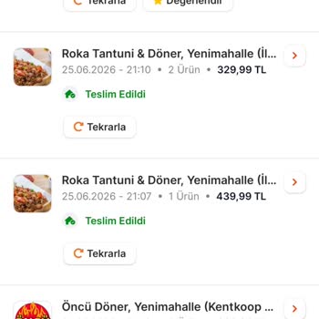 Migros Yemek Eksik Döner Siparişi ve Geri Dönüşsüz İade