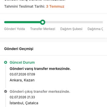 Aras Kargo Takibi Güncellenmiyor, Trendyol Müşteri Hizmetinde Çözüm Yok