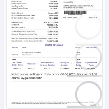 Yanıltıcı Bilgilendirme Nedeniyle Kartta 1000 TL Aidat Ücreti Kesildi