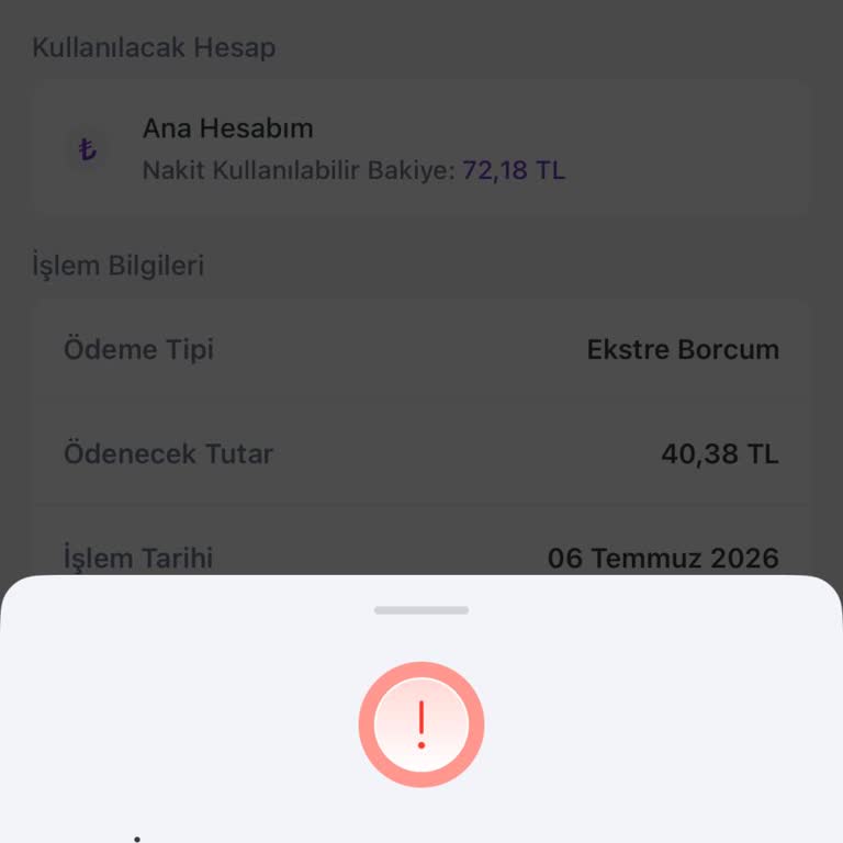 İptal Edilen Ön Ödemeli Kart Nedeniyle Ödeme Yapamama Ve Mağduriyet