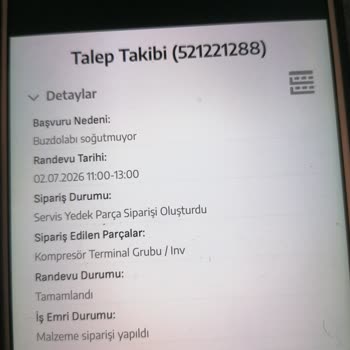 Ayvalık Beko Servisi Gecikti Ve Buzdolabı Tamir Edilmedi