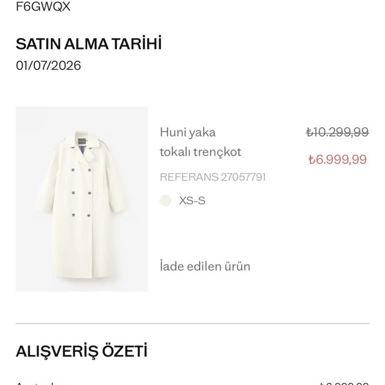 İptal Edilen Siparişin Ücret İadesi Gecikti