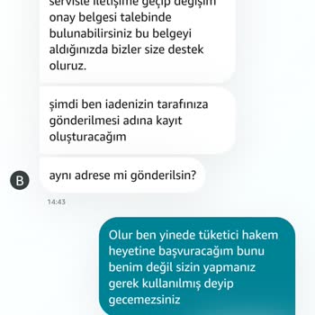 Amazon’da Arızalı Anakartın Kullanılmış Gibi Reddi Ve Geri Ödeme İsteği