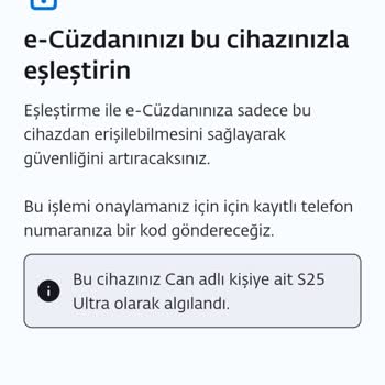 Telefon Doğrulama Hatası Nedeniyle E‑Cüzdana Bakiye Yükleyemiyor Ve Sipariş Oluşturamıyor