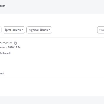 Sipariş İptali Sonrası 225 TL Kupon Talebi