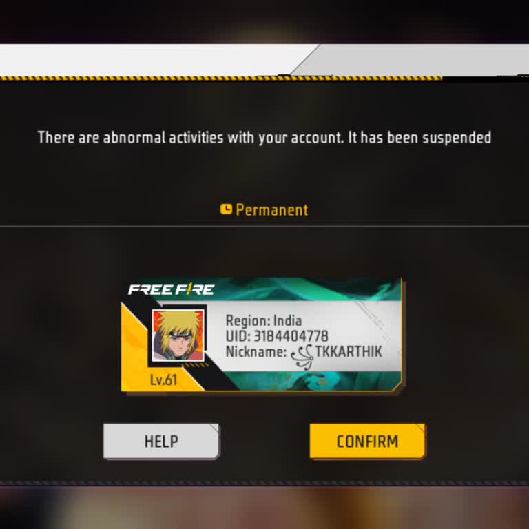 Free Fire MAX Account Suspended 4 Years – Unfair Ban