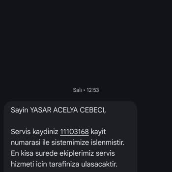 Davlumbaz Servisinde Gecikme Ve Bilgilendirme Eksikliği
