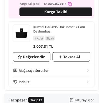 Davlumbaz Servisinde Gecikme Ve Bilgilendirme Eksikliği