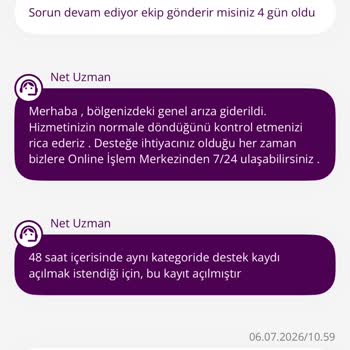 Sabit Fiber İnternette Sürekli Kesinti Ve Düşük Hız, Ücret İadesi Talebi
